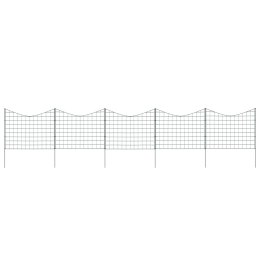 OGRODZENIE DO STAWU WKLĘSŁY ŁUK 77,5X64CM ZIELONE