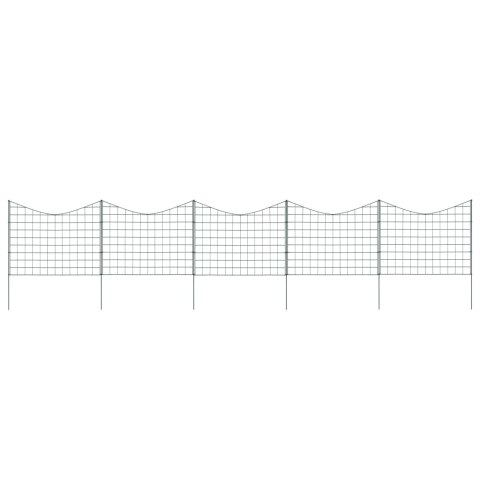 OGRODZENIE DO STAWU WKLĘSŁY ŁUK 77,5X64CM ZIELONE