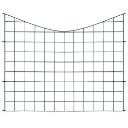 OGRODZENIE DO STAWU WKLĘSŁY ŁUK 77,5X64CM ZIELONE