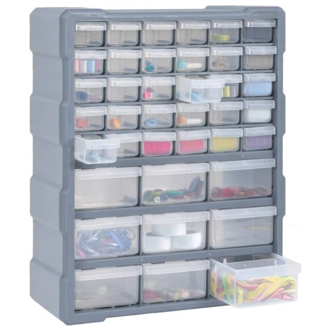 ORGANIZER Z 39 SZUFLADKAMI 38X16X47CM