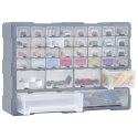 ORGANIZER Z 40 SZUFLADKAMI 52X16X37,5CM