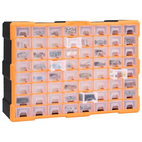 ORGANIZER Z 64 SZUFLADKAMI 52X16X37,5CM