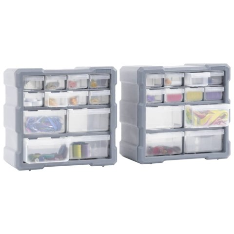 ORGANIZERY Z 12 SZUFLADKAMI 2 SZT 26,5X16X26CM