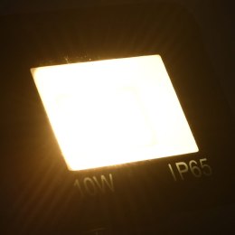 REFLEKTOR LED 10 W CIEPŁE BIAŁE ŚWIATŁO