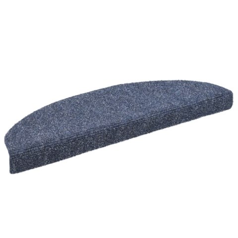 SAMOPRZYLEPNE NAKŁADKI NA SCHODY 5 SZT NIEBIESKIE 65X21X4CM