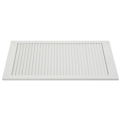 DRZWI ŻALUZJOWE DREWNO SOSNOWE BIAŁE 99,3X49,4CM