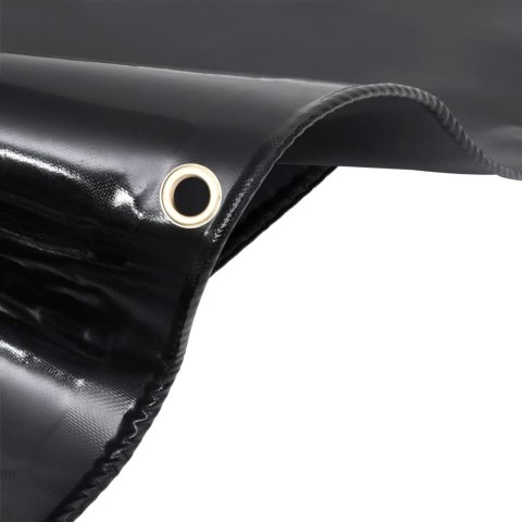 PLANDEKA 650G/M² 3X5M CZARNA