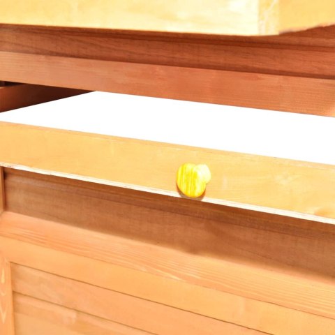 KURNIK Z DREWNA 295X163X170CM