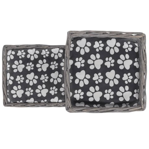 WIKLINOWY DRAPAK DLA ZWIERZĄT DOMOWYCH/ŁÓŻKO/DOMEK Z PODUSZKĄ