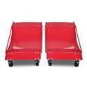 WÓZEK TRANSPORTOWY 2 SZTUKI ŁATWY TRANSPORT PRZEDMIOTÓW DO 450KG X2