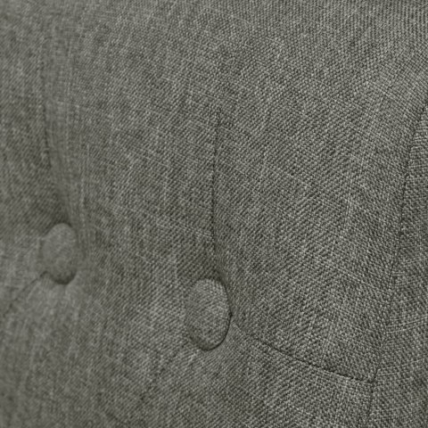 KRZESŁA DO JADALNI 2SZT JASNO SZARE TKANINA