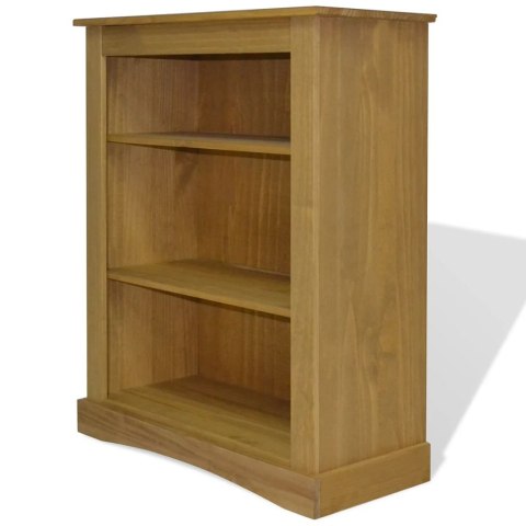 BIBLIOTECZKA W MEKSYKAŃSKIM STYLU CORONA SOSNA 81X29X100CM