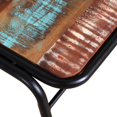 KRZESŁA STOŁOWE 2SZT DREWNO Z ODZYSKU