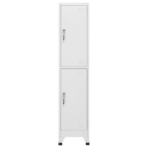 ZAMYKANA SZAFKA Z 2 PRZEGRODAMI 38X45X180CM