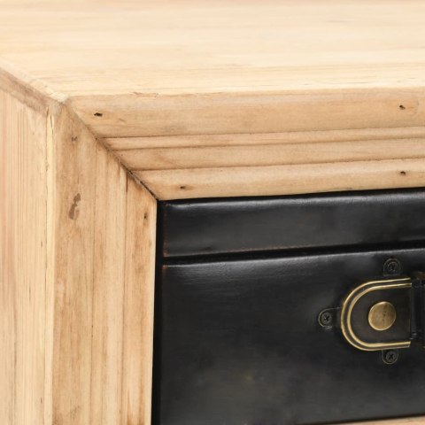 STOLIK NOCNY DREWNO JODŁOWE 43X38X50CM