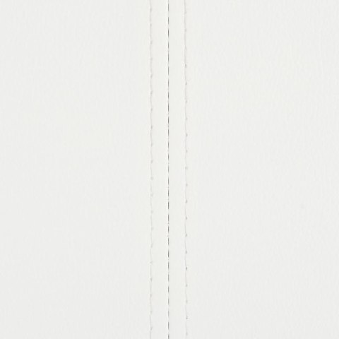 KRZESŁA STOŁOWE WSPORNIKOWE 4SZT BIAŁE SKÓRA