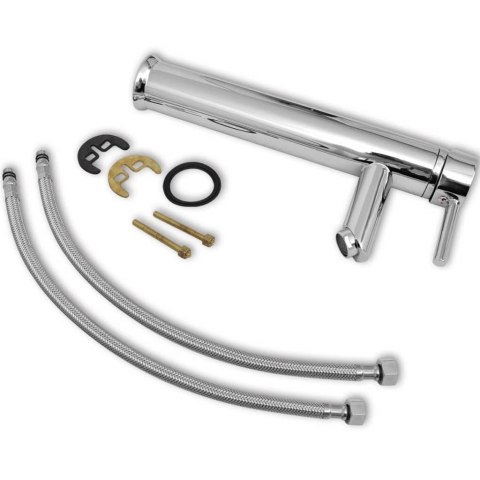 UMYWALKOWE BATERIE MIESZAJĄCE 2 SZT. CHROMOWANE