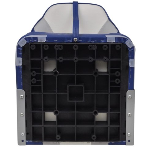 SKŁADANE SIEDZISKA DO ŁODZI 2SZT Z WYSOKIM OPARCIEM