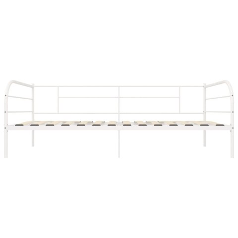 RAMA LEŻANKI BIAŁA METALOWA 90X200CM