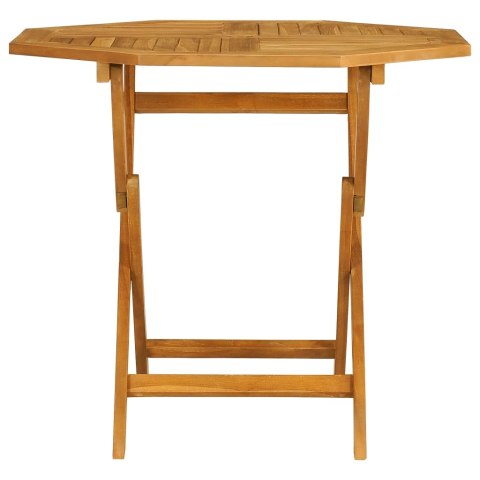 5-CZĘŚCIOWY ZESTAW MEBLI OGRODOWYCH DREWNO TEKOWE