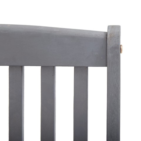 SKŁADANE KRZESŁA OGRODOWE 2SZT. Z PODUSZKAMI AKACJOWE