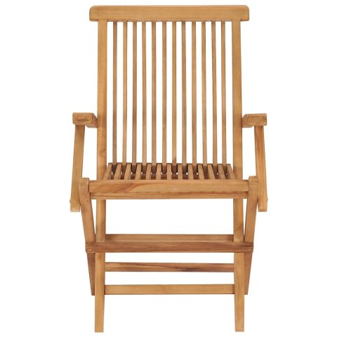 KRZESŁA OGRODOWE Z PODUSZKAMI TAUPE 4 SZT. LITE DREWNO TEKOWE