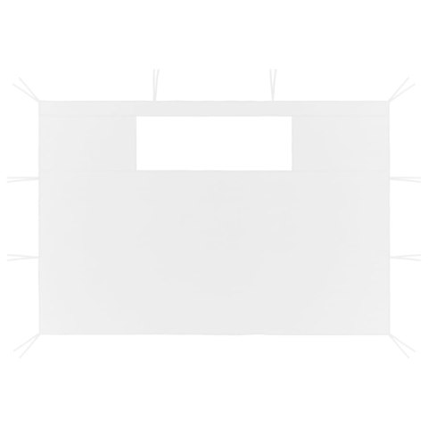 ŚCIANKI DO ALTANY Z OKNAMI 2 SZT. BIAŁE