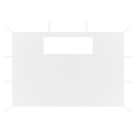 ŚCIANKI DO ALTANY Z OKNAMI 2 SZT. BIAŁE