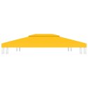2-POZIOMOWE ZADASZENIE ALTANY 310G/M² 4X3M ŻÓŁTE