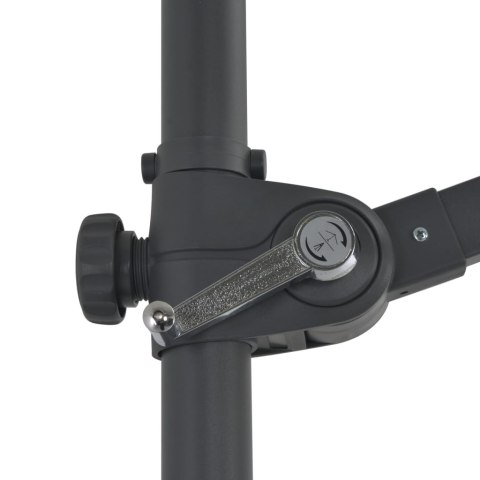 PARASOL WISZĄCY NA STALOWYM SŁUPKU BORDOWY 300CM