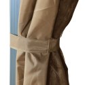 ALTANA OGRODOWA OGRODOWA Z ZASŁONAMI 300X300CM TAUPE ALUMINIUM