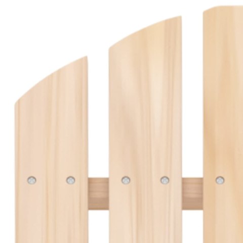 KRZESŁO OGRODOWE ADIRONDACK Z PODNÓŻKIEM I STOLIKIEM JODŁOWE