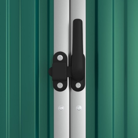 SZOPA OGRODOWA ZIELONA 161X89X161CM STAL GALWANIZOWANA