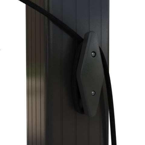 ALTANA OGRODOWA ZE ZWIJANYM DACHEM 3X3M KOLOR TAUPE