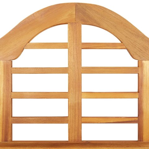 ŁAWKA OGRODOWA 125CM DREWNO AKACJOWE