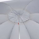 PARASOL PLAŻOWY ZE ŚCIANKAMI BOCZNYMI PIASKOWY 215CM