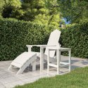 STOLIK OGRODOWY ADIRONDACK BIAŁY 38X38X46CM HDPE