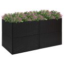DONICA OGRODOWA CZARNA 157X80X80CM RATTAN PE