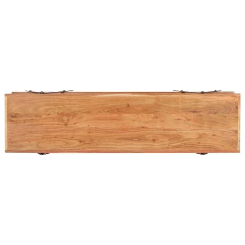 SZAFKA POD TV 160X40X50CM DREWNO AKACJOWE