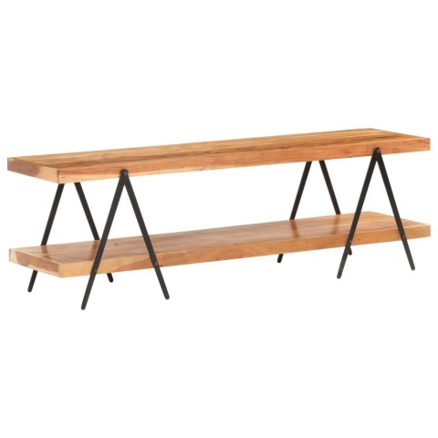 SZAFKA POD TV 160X40X50CM DREWNO AKACJOWE