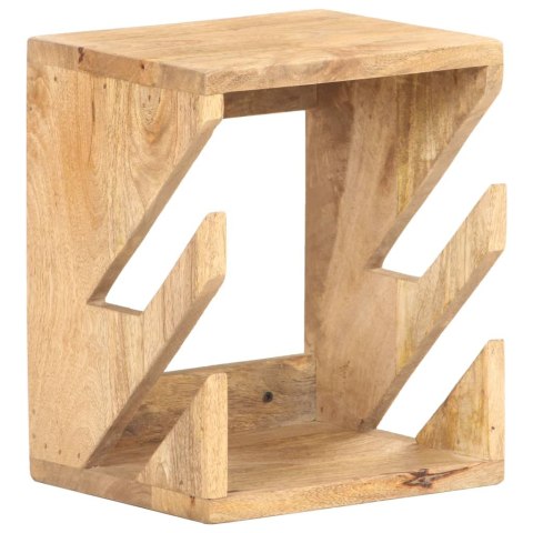 UCHWYT ŚCIENNY NA DESKOROLKI 25X20X30CM DREWNO MANGO