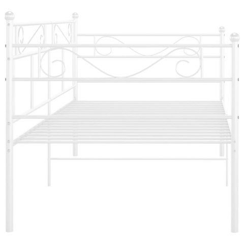RAMA SOFY BIAŁA METALOWA 90X200CM