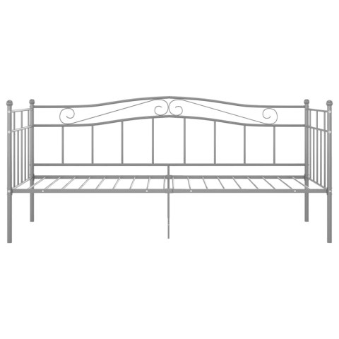 RAMA SOFY SZARA METALOWA 90X200CM