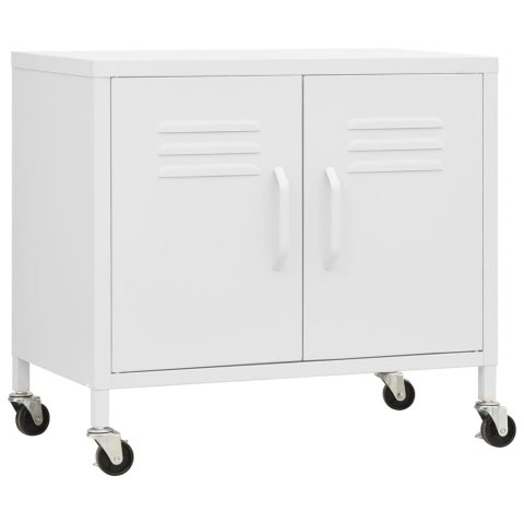 SZAFKA BIAŁA 60X35X49CM STALOWA