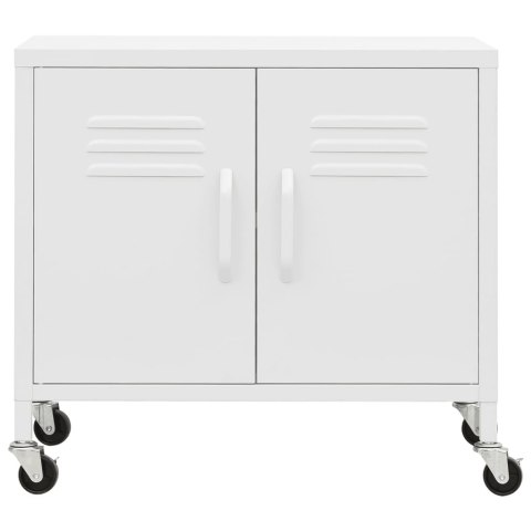 SZAFKA BIAŁA 60X35X49CM STALOWA