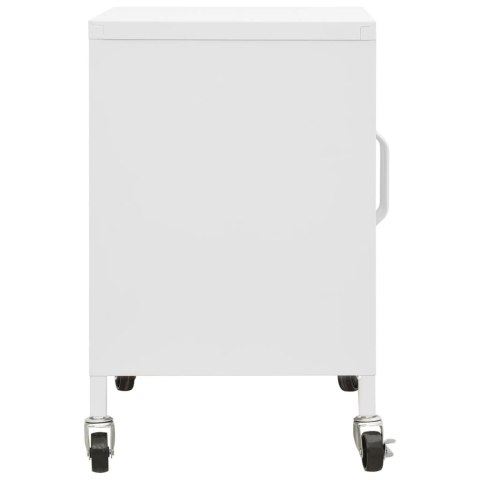 SZAFKA BIAŁA 60X35X49CM STALOWA