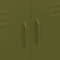 SZAFKA OLIWKOWOZIELONA 80X35X101 5CM STALOWA