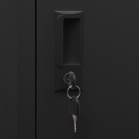 SZAFKA NA SIODŁO ANTRACYTOWA 53X53X140CM STALOWA