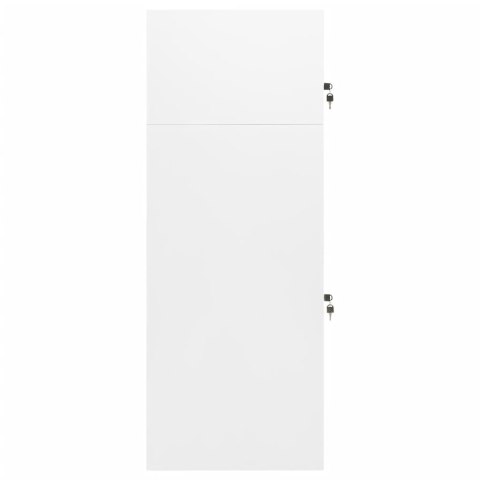 SZAFKA NA SIODŁO BIAŁA 53X53X140CM STALOWA