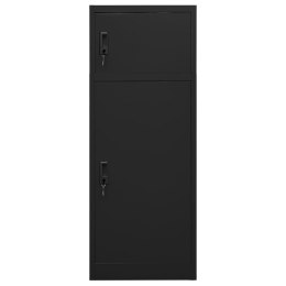 SZAFKA NA SIODŁO CZARNA 53X53X140CM STALOWA